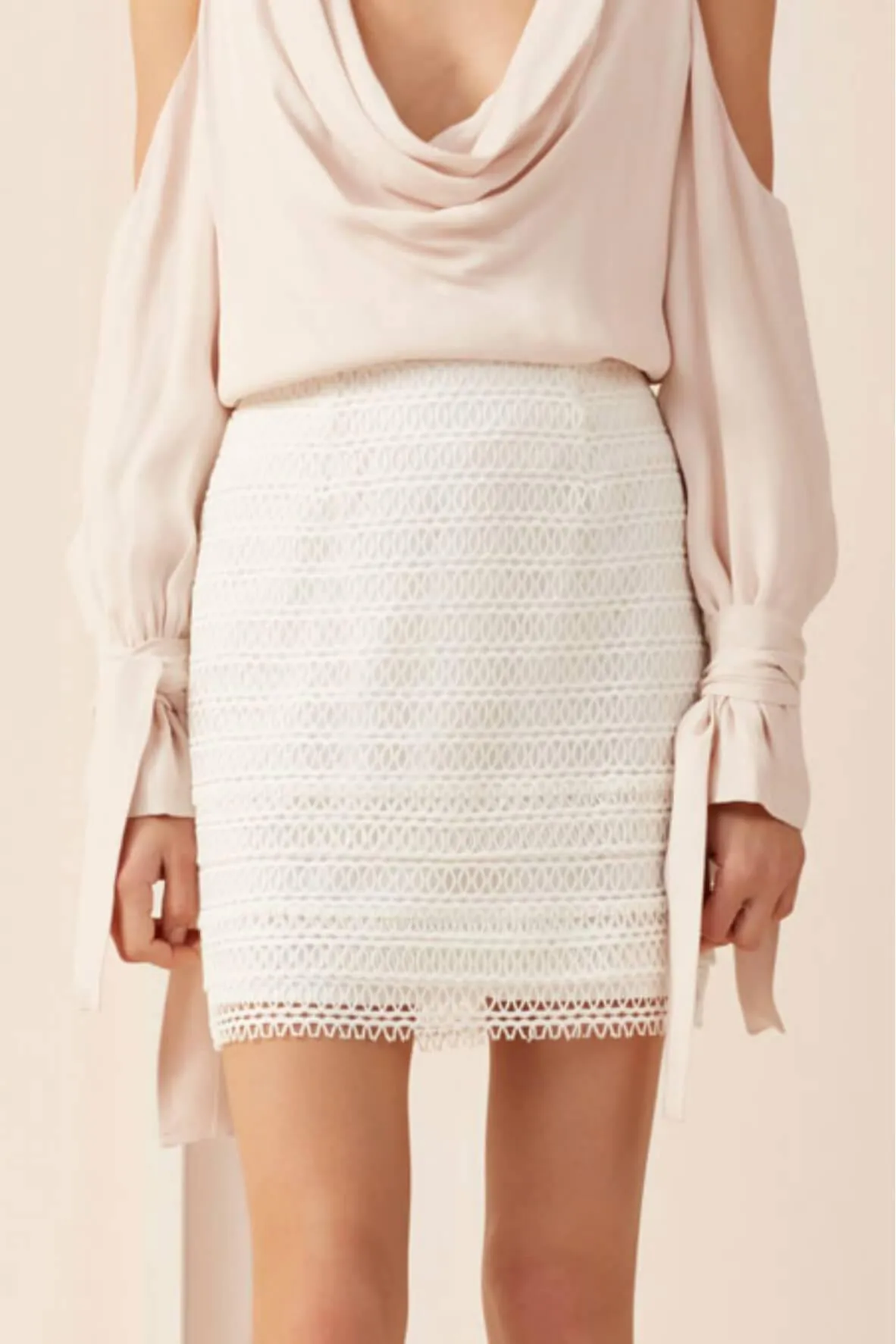 All Night Lace Skirt