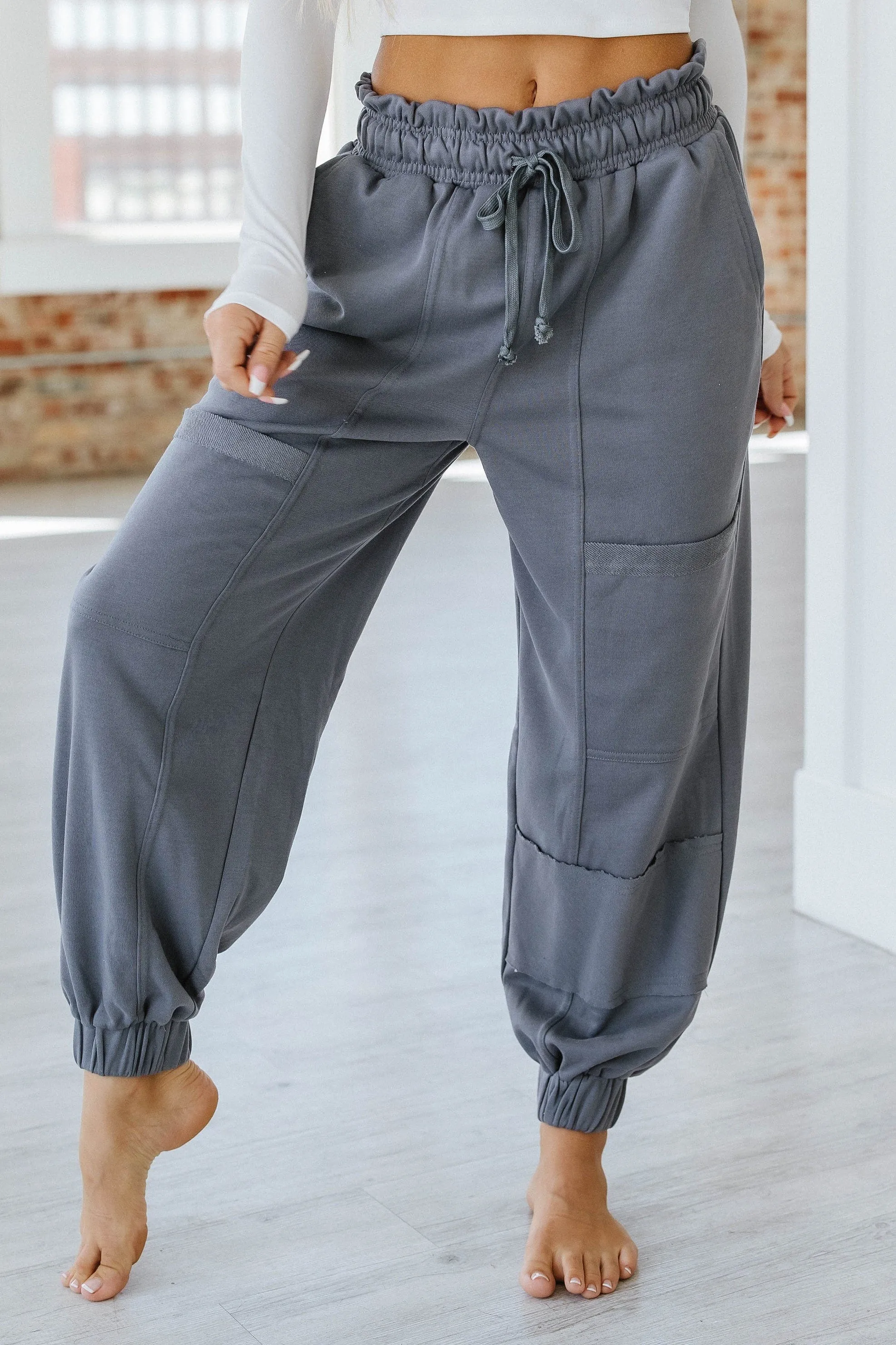 Harvey Lace-up Waist Harem Pants | DROPSHIP