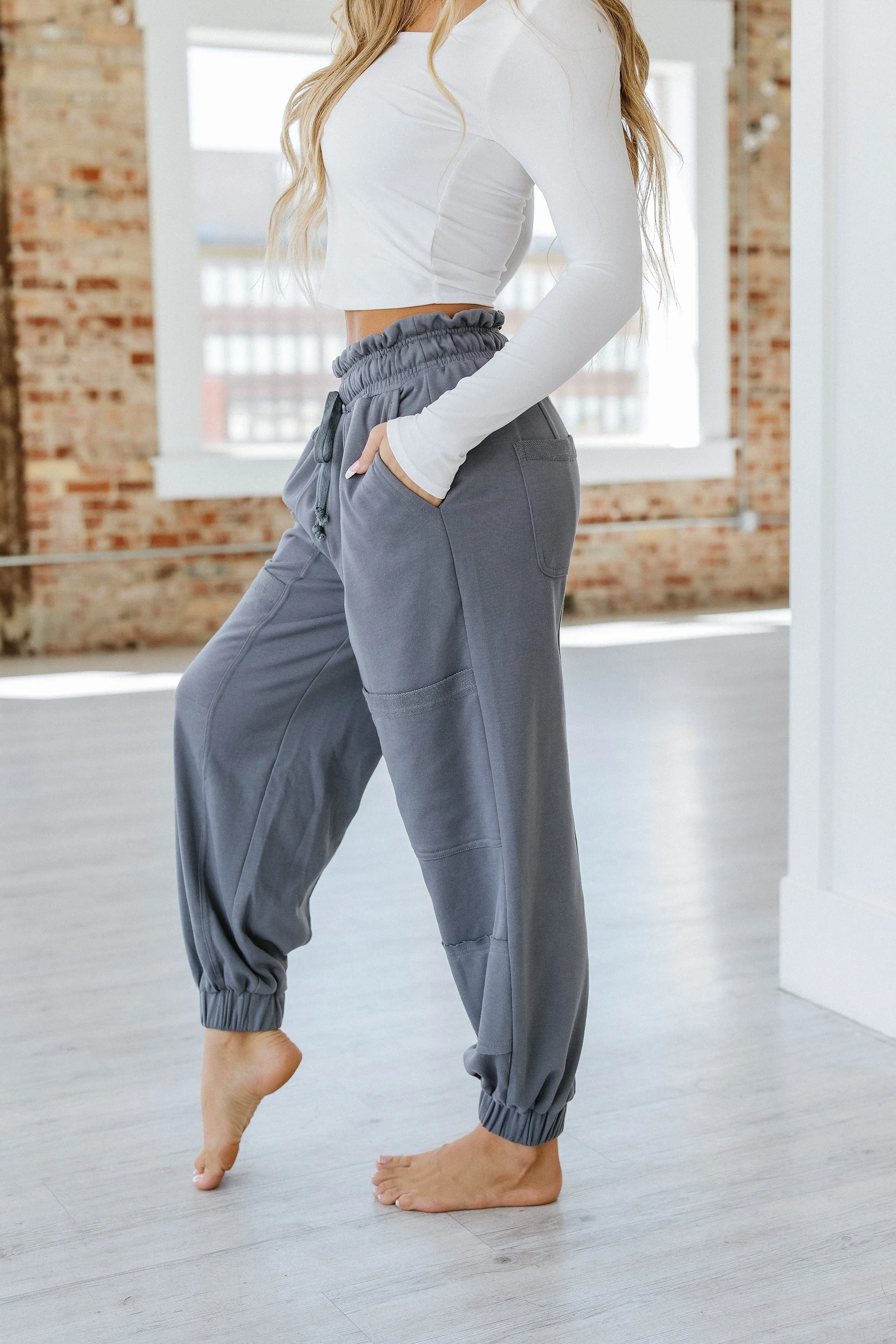 Harvey Lace-up Waist Harem Pants | DROPSHIP