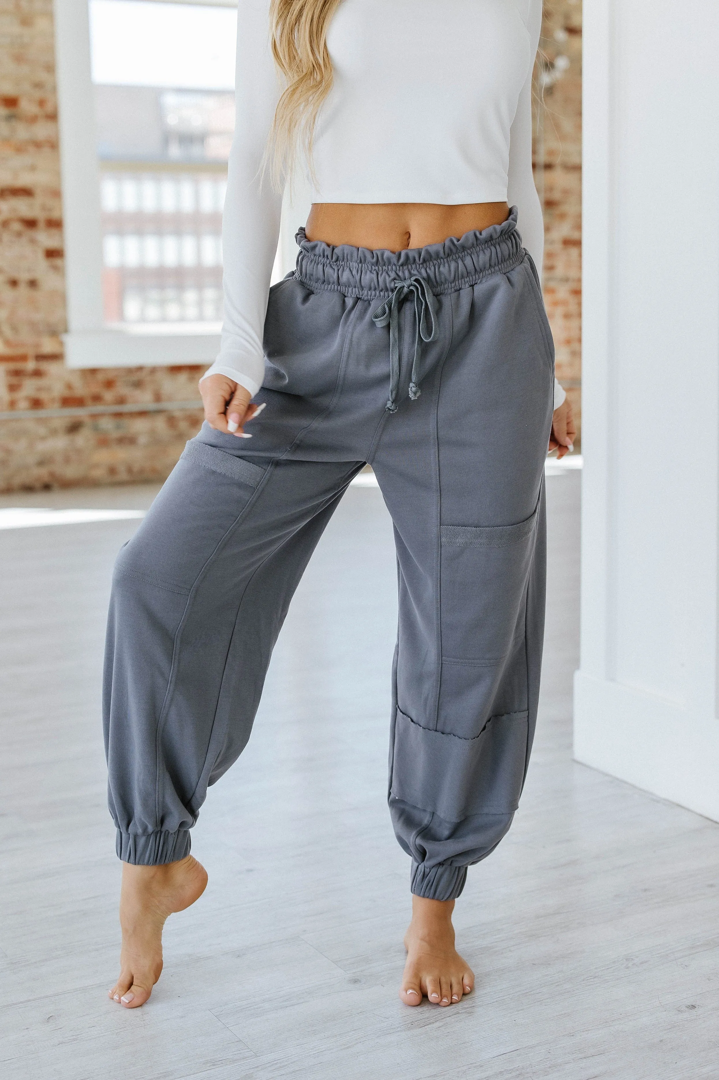 Harvey Lace-up Waist Harem Pants | DROPSHIP
